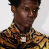 Chaqueta deportiva «Kenzo Tiger» en jacquard de terciopelo Chaqueta deportiva «Kenzo Tiger» en jacquard de terciopelo