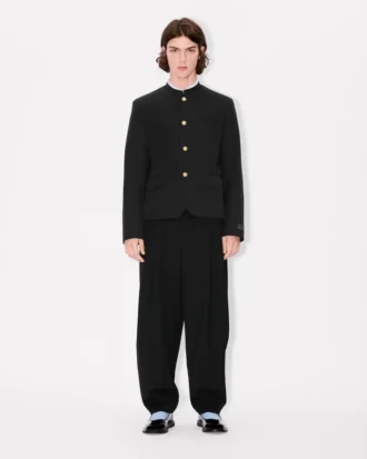 Chaqueta entallada de estilo colegial