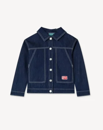 Chaqueta «Kenzo Garden» de denim