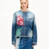 Chaqueta «Kenzo Tulip» de denim japonés Chaqueta «Kenzo Tulip» de denim japonés