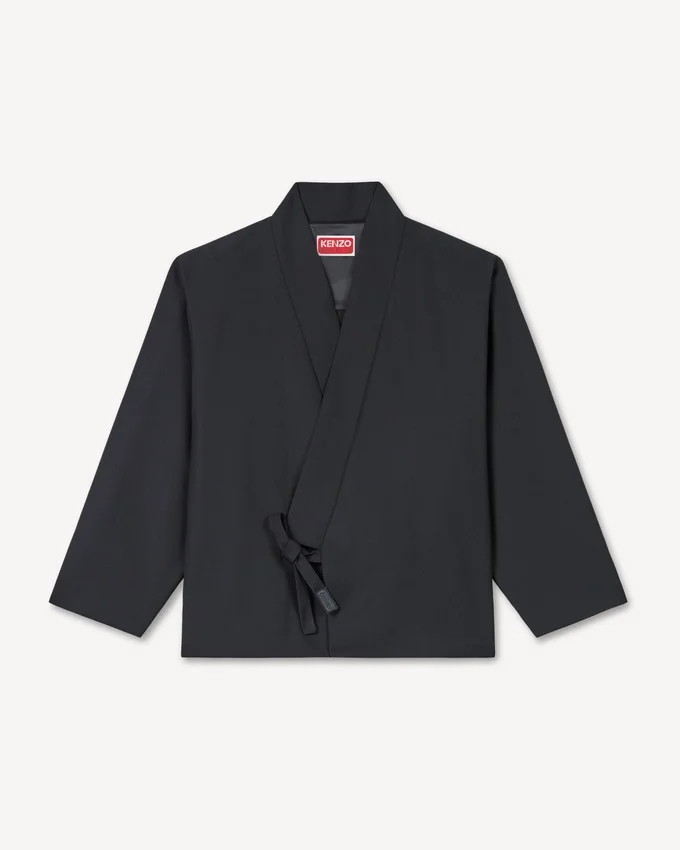 Chaqueta kimono de lana virgen Chaqueta kimono de lana virgen