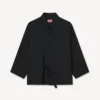 Chaqueta kimono de lana virgen