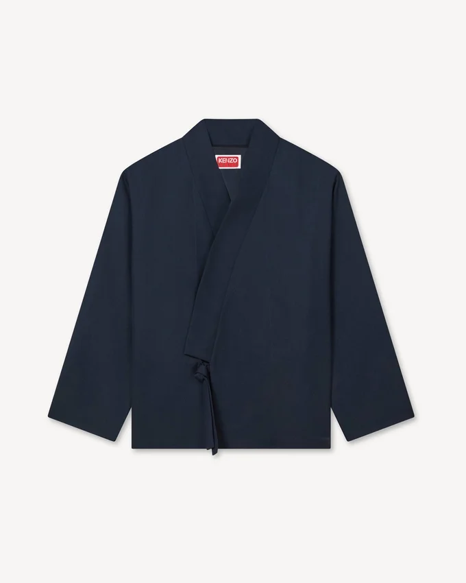 Chaqueta kimono de lana virgen Chaqueta kimono de lana virgen