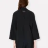 Chaqueta kimono de lana virgen