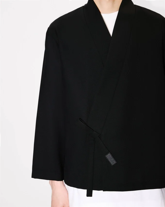 Chaqueta kimono de lana virgen Chaqueta kimono de lana virgen