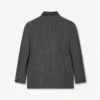 Chaqueta kimono entallada de doble botonadura de Kenzo Stripes Chaqueta kimono entallada de doble botonadura de Kenzo Stripes
