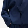 Chaqueta kimono ligera de lana virgen