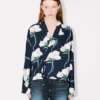Chaqueta kimono «Rose’ Light» de Kenzo Archive en algodón