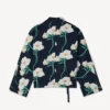 Chaqueta kimono «Rose’ Light» de Kenzo Archive en algodón