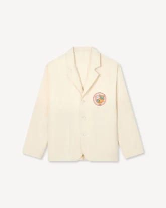 Chaqueta ligera de estilo workwear «Kenzo Badges» en algodón