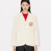 Chaqueta ligera de estilo workwear «Kenzo Badges» en algodón