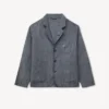 Chaqueta ligera de trabajo «Kenzo Tulip» en algodón y lino Chaqueta ligera de trabajo «Kenzo Tulip» en algodón y lino