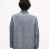 Chaqueta ligera de trabajo «Kenzo Tulip» en algodón y lino Chaqueta ligera de trabajo «Kenzo Tulip» en algodón y lino