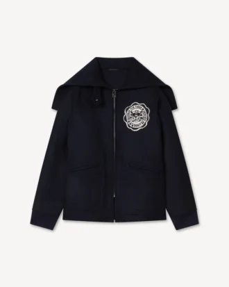 Chaqueta marinera de Kenzo Badges en mezcla de lana