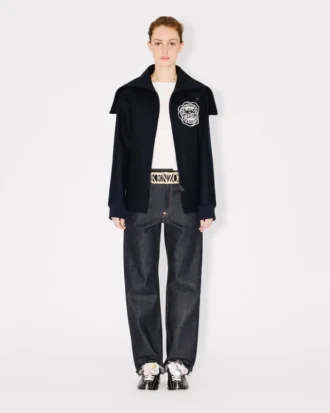 Chaqueta marinera de Kenzo Badges en mezcla de lana
