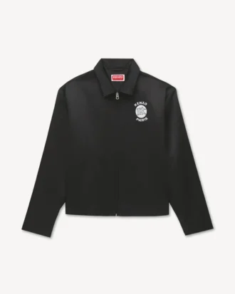 Chaqueta tipo coach con cremallera «Kenzo Paris Emblem» en nailon recubierto Chaqueta tipo coach con cremallera «Kenzo Paris Emblem» en nailon recubierto