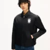 Chaqueta tipo coach con cremallera «Kenzo Paris Emblem» en nailon recubierto Chaqueta tipo coach con cremallera «Kenzo Paris Emblem» en nailon recubierto