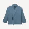 Chaqueta tipo kimono de viscosa y lana Chaqueta tipo kimono de viscosa y lana