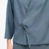 Chaqueta tipo kimono de viscosa y lana Chaqueta tipo kimono de viscosa y lana
