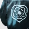 Chaqueta trucker «Boke Flower» en denim japonés