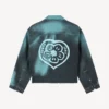 Chaqueta trucker «Boke Flower» en denim japonés