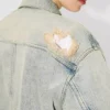 Chaqueta trucker de denim japonés Chaqueta trucker de denim japonés