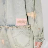 Chaqueta trucker de denim japonés Chaqueta trucker de denim japonés