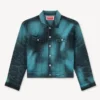 Chaqueta trucker oversize «Kenzo Boke Heart» en denim japonés Chaqueta trucker oversize «Kenzo Boke Heart» en denim japonés