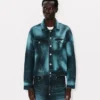 Chaqueta trucker oversize «Kenzo Boke Heart» en denim japonés Chaqueta trucker oversize «Kenzo Boke Heart» en denim japonés
