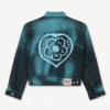 Chaqueta trucker oversize «Kenzo Boke Heart» en denim japonés Chaqueta trucker oversize «Kenzo Boke Heart» en denim japonés