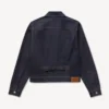 Chaqueta trucker plisada «Kenzo Tulip» en denim japonés Chaqueta trucker plisada «Kenzo Tulip» en denim japonés