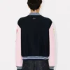 Chaqueta universitaria bordada con insignias de Kenzo en lana Chaqueta universitaria bordada con insignias de Kenzo en lana