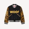 Chaqueta universitaria unisex estampada «Kenzo Tiger» en lana virgen Chaqueta universitaria unisex estampada «Kenzo Tiger» en lana virgen
