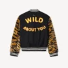 Chaqueta universitaria unisex estampada «Kenzo Tiger» en lana virgen Chaqueta universitaria unisex estampada «Kenzo Tiger» en lana virgen