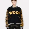 Chaqueta universitaria unisex estampada «Kenzo Tiger» en lana virgen Chaqueta universitaria unisex estampada «Kenzo Tiger» en lana virgen