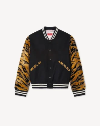 Chaqueta universitaria unisex «Kenzo Tiger» de lana virgen Chaqueta universitaria unisex «Kenzo Tiger» de lana virgen