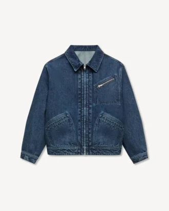 Chaqueta utilitaria unisex «Kenzo Signature» en denim japonés