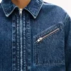 Chaqueta utilitaria unisex «Kenzo Signature» en denim japonés Chaqueta utilitaria unisex «Kenzo Signature» en denim japonés