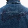 Chaqueta utilitaria unisex «Kenzo Signature» en denim japonés Chaqueta utilitaria unisex «Kenzo Signature» en denim japonés