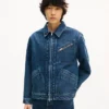 Chaqueta utilitaria unisex «Kenzo Signature» en denim japonés Chaqueta utilitaria unisex «Kenzo Signature» en denim japonés