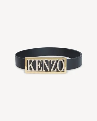 Cinturón grande «Kenzo Buckle» de piel