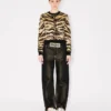 Cárdigan «Kenzo Tiger» en mezcla de algodón y lana Cárdigan «Kenzo Tiger» en mezcla de algodón y lana
