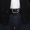 Cinturón «Kenzo Buckle» de piel