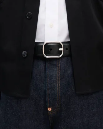 Cinturón «Kenzo Buckle» de piel