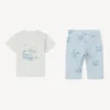 Conjunto de camiseta y pantalones de algodón Conjunto de camiseta y pantalones de algodón