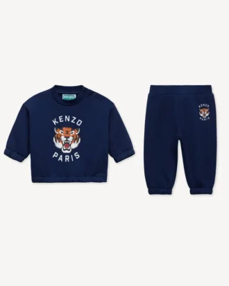 Conjunto de sudadera y pantalones de algodón