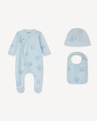 Conjunto para recién nacido de algodón
