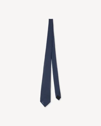 Corbata ancha de seda