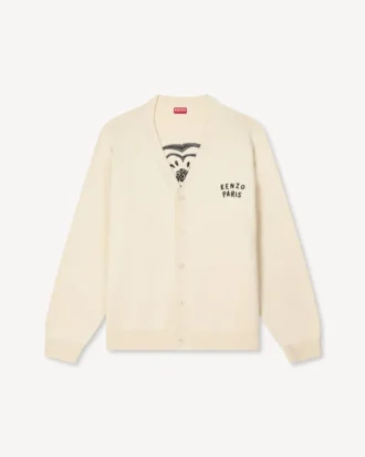 Cárdigan «Kenzo Boke Heart» de algodón y lana
