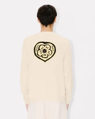 Cárdigan «Kenzo Boke Heart» de algodón y lana